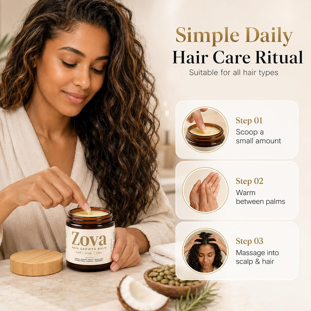 Zova Hair Growth Balm