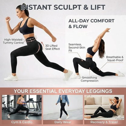 3D Sculpting Anti-Cellulite Leggings