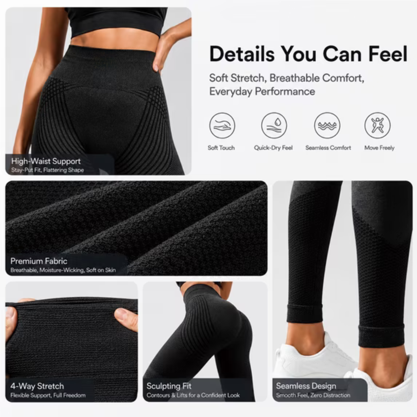 3D Sculpting Anti-Cellulite Leggings