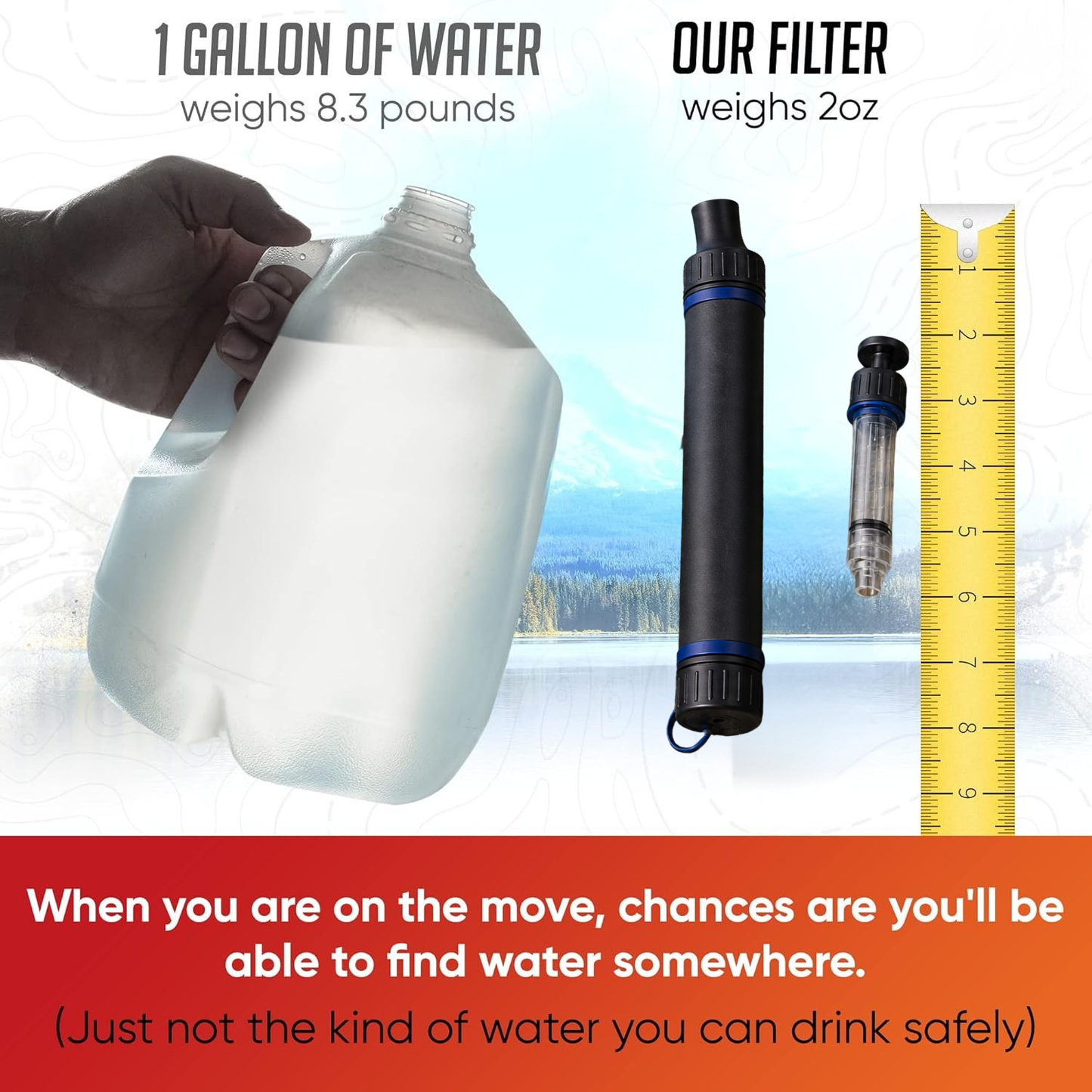 Emergency Survival Water Purifier