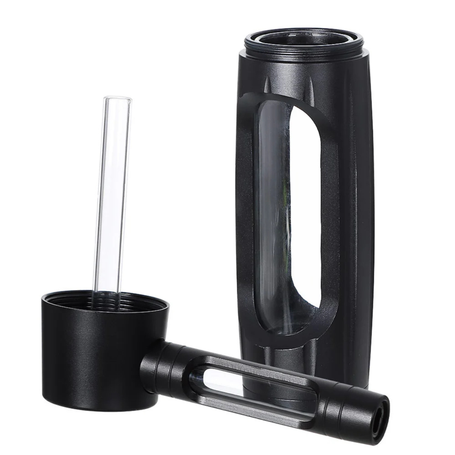 Premium Glass & Aluminum Water Bottle