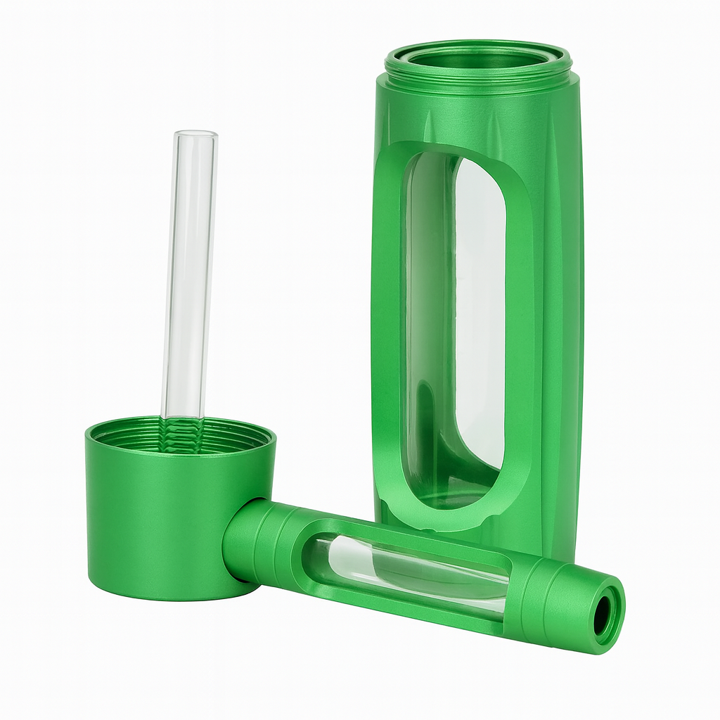 Premium Glass & Aluminum Water Bottle
